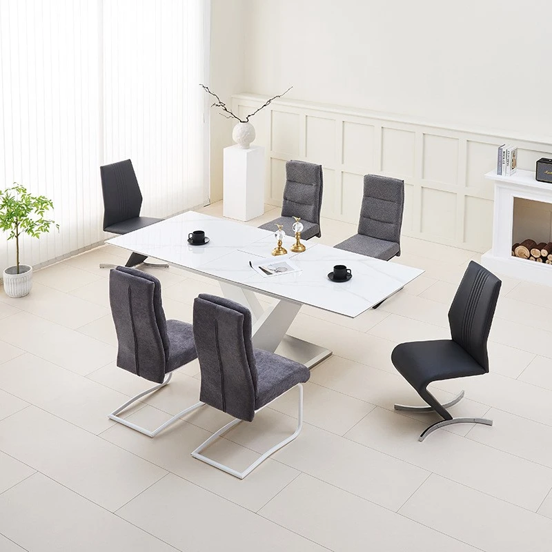 Hot Sale Cheap Marble Dining Table Set For 8 high quality